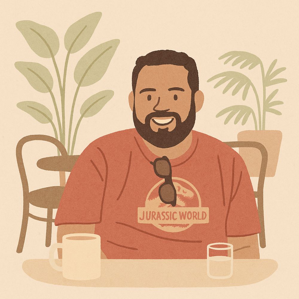 Illustrated portrait of a somo club member