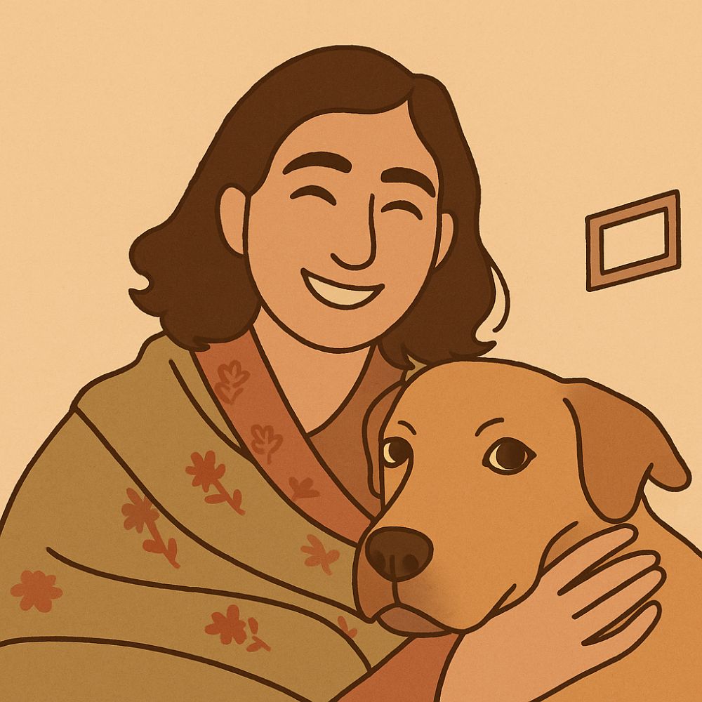 Illustrated portrait of a somo club member